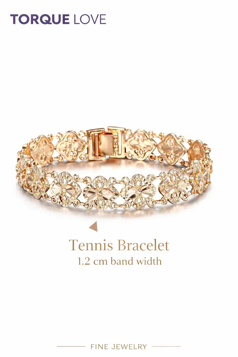 Wide women's wrist bracelet