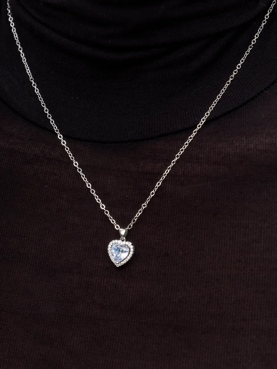Set in Pandora style earrings ring necklace