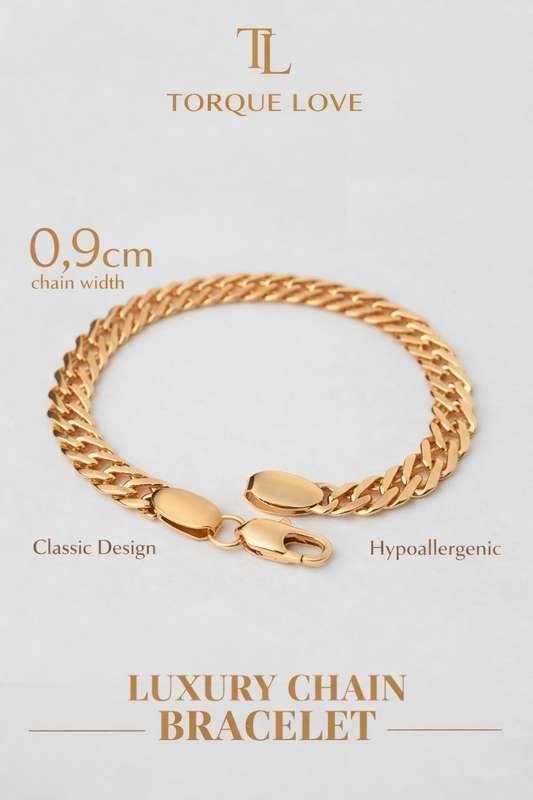 Women's, men's wrist bracelet - double rhombus
